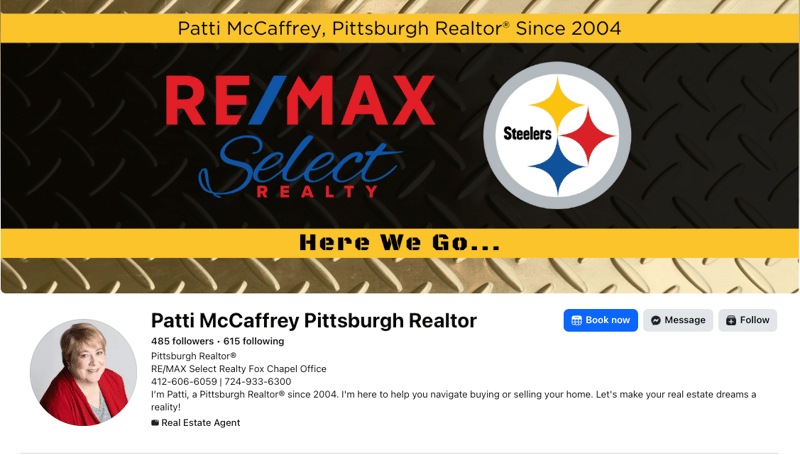 Patti McCaffrey Facebook Page