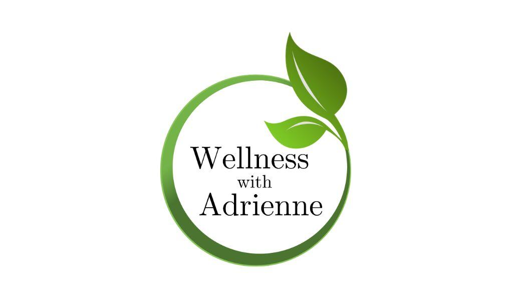 Wellness with Adrienne Business Card Back Side With Logo