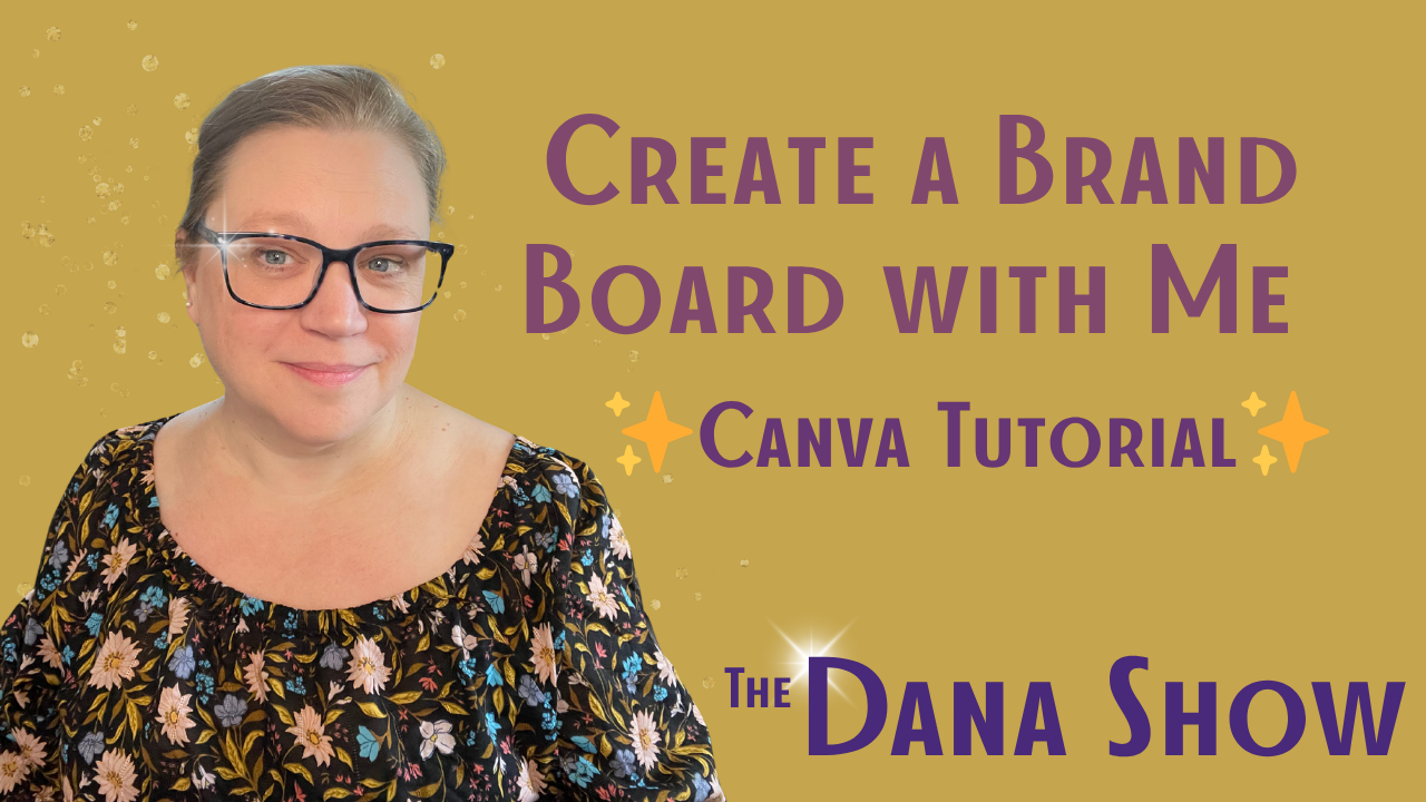 Create a Brand Board With Me