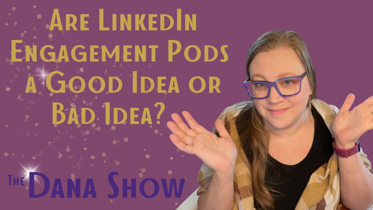 Are LinkedIn Engagement Pods a Good Idea or a Bad Idea? I Spill the Tea 